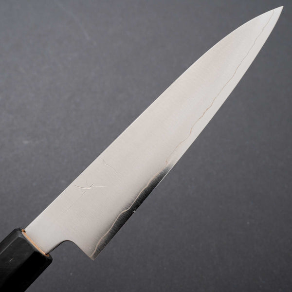 Hitohira Kikuchiyo Gosaku Silver #3 Petty 135mm How wood - Tetogi