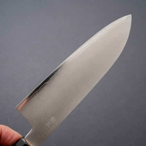 Hitohira Kikuchiyo Gosaku Silver #3 Santoku Ho Wood - Tetogi