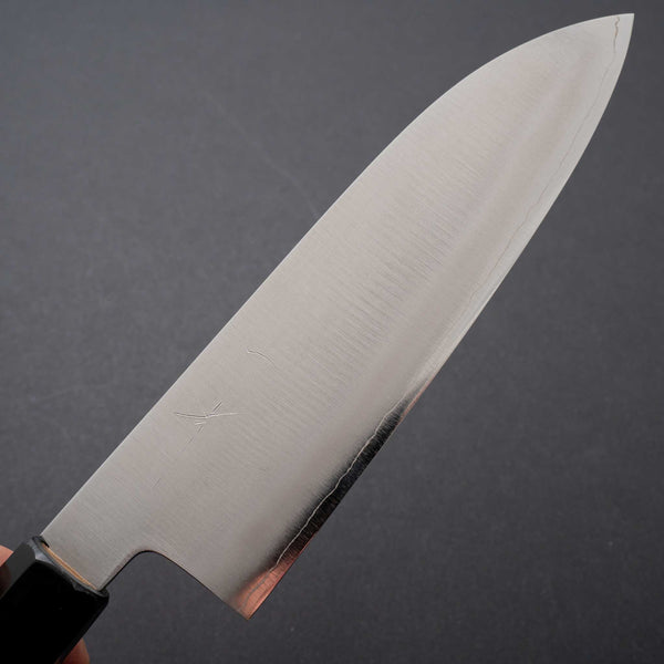 Hitohira Kikuchiyo Gosaku Silver #3 Santoku Ho Wood - Tetogi