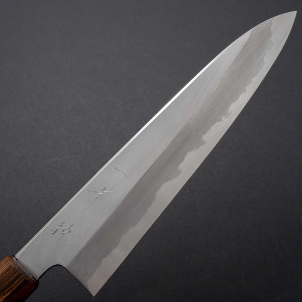 Hitohira Kikuchiyo Ren Blue #2 Gyuto 210mm Cytisus Wood Handle - Tetogi