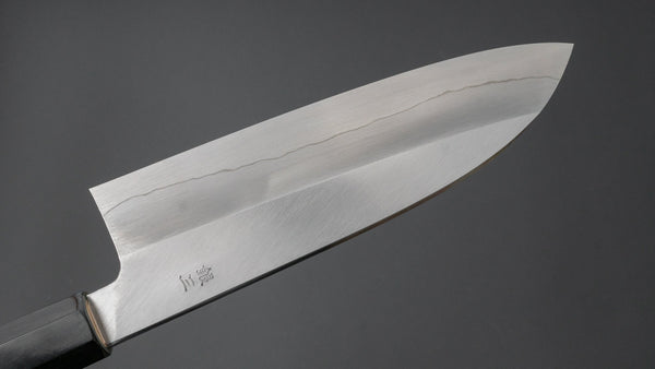 Hitohira Kikuchiyo Ren Silver #3 Santoku 180mm Ho Wood Handle - Tetogi