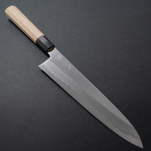 Hitohira Kikuchiyo Ren White #2 Gyuto 240mm Ho Wood Handle - Tetogi