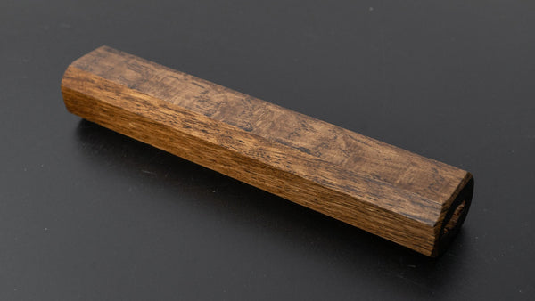 Hitohira KMT Lacquered Mono Oak Handle Dark (Gyuto) - Tetogi