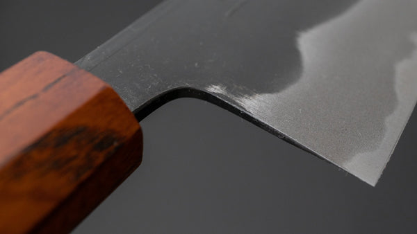 Hitohira MS Kurouchi White #2 Bunka 170mm Keyaki Zelkova Handle (Lacquered) - Tetogi