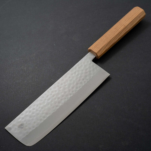 Hitohira NM Tsuchime Nakiri 165mm Enju Handle - Tetogi