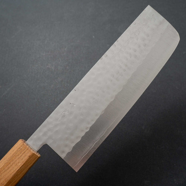 Hitohira NM Tsuchime Nakiri 165mm Enju Handle - Tetogi