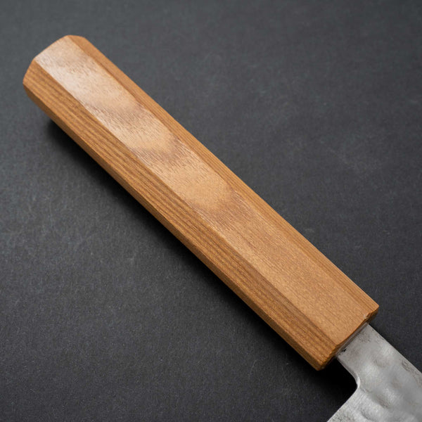 Hitohira NM Tsuchime Santoku 170mm Enju Handle - Tetogi