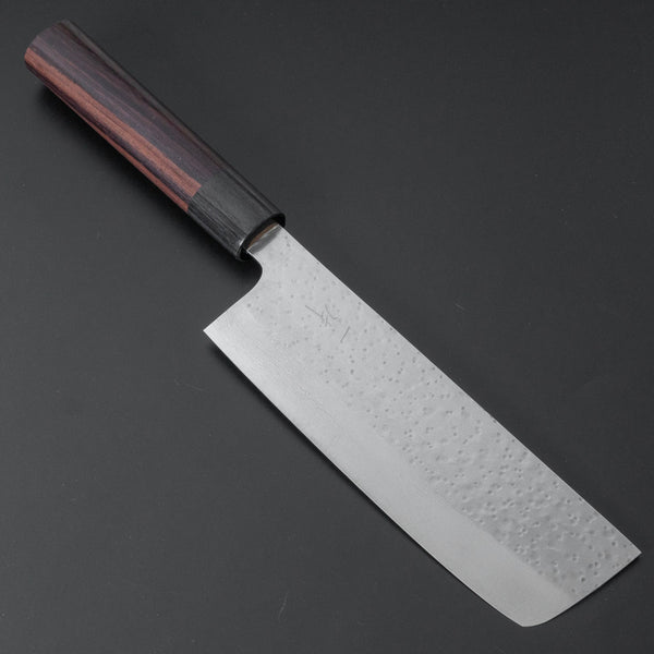 Hitohira STK V10 Nakiri 165mm Wood Handle - Tetogi