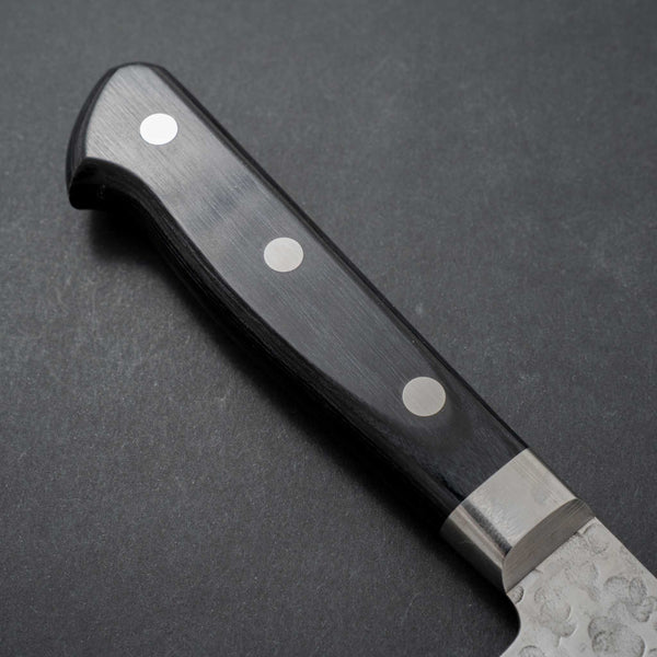 Hitohira T10 Tsuchime Gyuto 180mm Pakka Handle - Tetogi