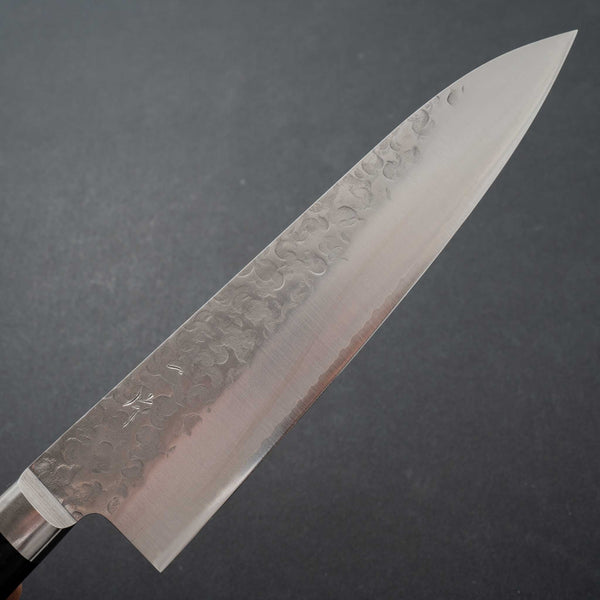 Hitohira T10 Tsuchime Gyuto 180mm Pakka Handle - Tetogi