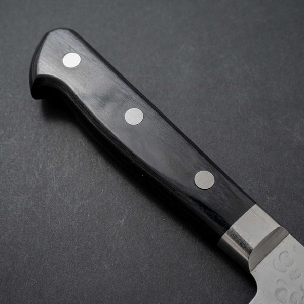 Hitohira T10 Tsuchime Gyuto 210mm Pakka Handle - Tetogi