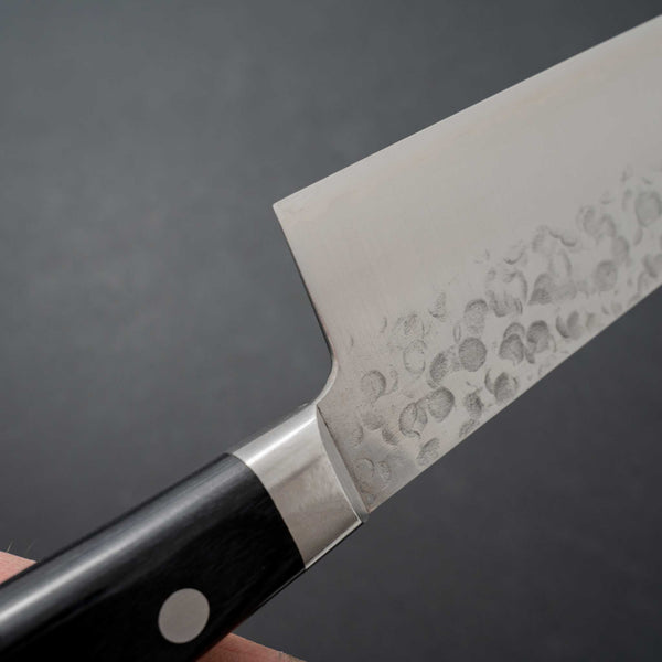 Hitohira T10 Tsuchime Gyuto 210mm Pakka Handle - Tetogi