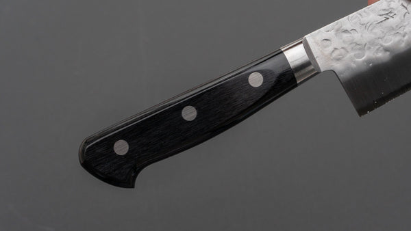 Hitohira T10 Tsuchime Santoku 170mm Pakka Handle - Tetogi