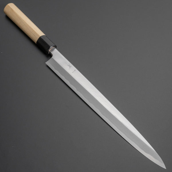 Hitohira Tanaka Mosuke White #2 Yanagiba 300mm Ho Wood Handle - Tetogi