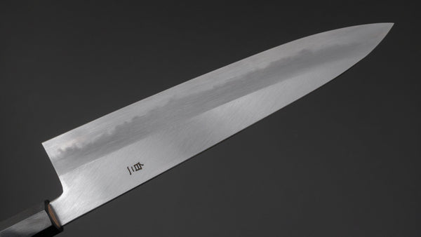 Hitohira Tanaka Ren White #2 Gyuto 240mm Ho Wood Handle - Tetogi