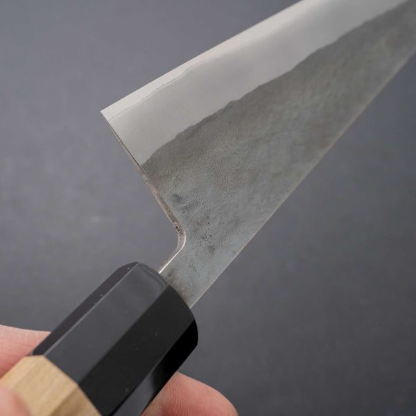 Hitohira TD Blue #2 Stainless Clad Kurouchi Bunka 170mm Ho Wood Handle - Tetogi