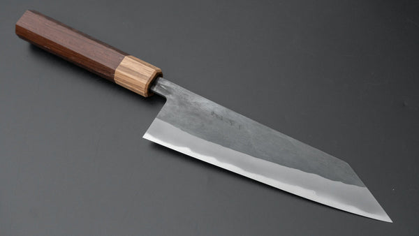 Hitohira TD Blue #2 Stainless Clad Kurouchi Bunka 170mm Wenge Handle - Tetogi