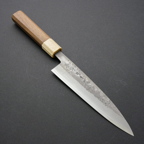 Hitohira TD SLD Nashiji Gyuto 165mm Walnut Handle - Tetogi