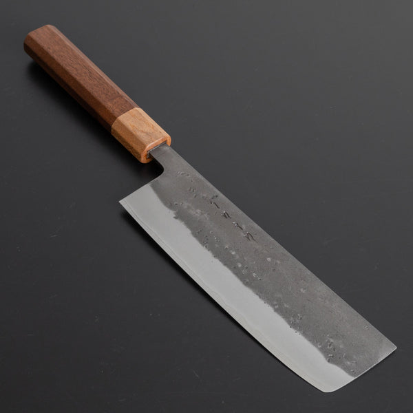 Hitohira TD SLD Nashiji Nakiri 165mm Walnut Handle - Tetogi