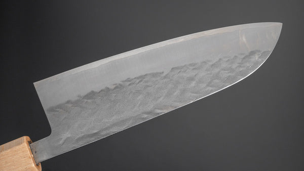 Hitohira TD SLD Tsuchime Santoku 165mm Walnut Handle - Tetogi