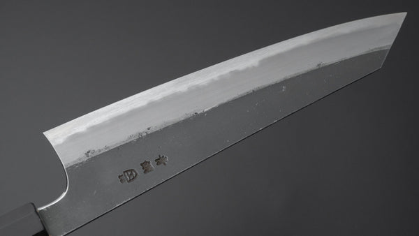 Hitohira Togashi Blue #2 Kurouchi Kiritsuke Gyuto 240mm Burnt Yakusugi Handle - Tetogi