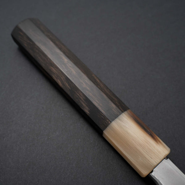 Hitohira Togashi White #1 Mizu Honyaki Yanagiba 300mm Taihei Ebony Handle (Saya) - Tetogi