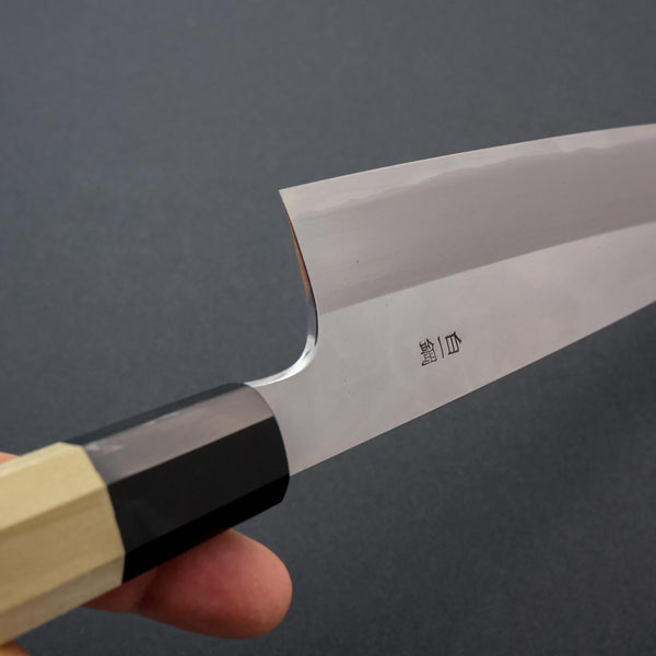 Hitohira Togashi White #1 Stainless Clad Gyuto 240mm Ho Wood Handle - Tetogi