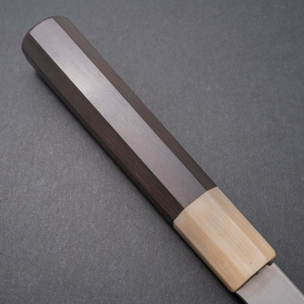 Hitohira Togashi White #1 Stainless Clad Kasumi Kiritsuke Gyuto 240mm Ebony Handle - Tetogi