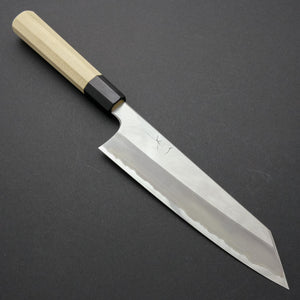 Hitohira Togashi White #1 Stainless Clad Kiritsuke Gyuto 210mm Ho Wood Handle - Tetogi