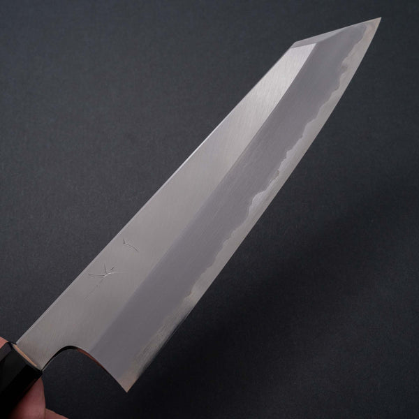 Hitohira Togashi White #1 Stainless Clad Migaki Kiritsuke Gyuto 240mm Ho Wood Handle