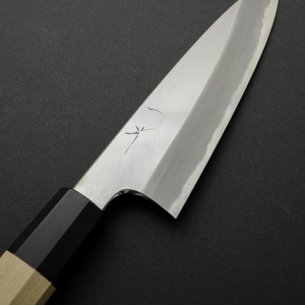 Hitohira Togashi White #1 Stainless Clad Utility 165mm Ho Wood Handle - Tetogi