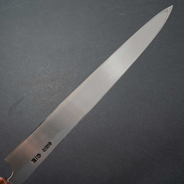 Hitohira Togashi White #1 Tachi Yanagiba 300mm Riisgaard Rosewood Handle (Saya)