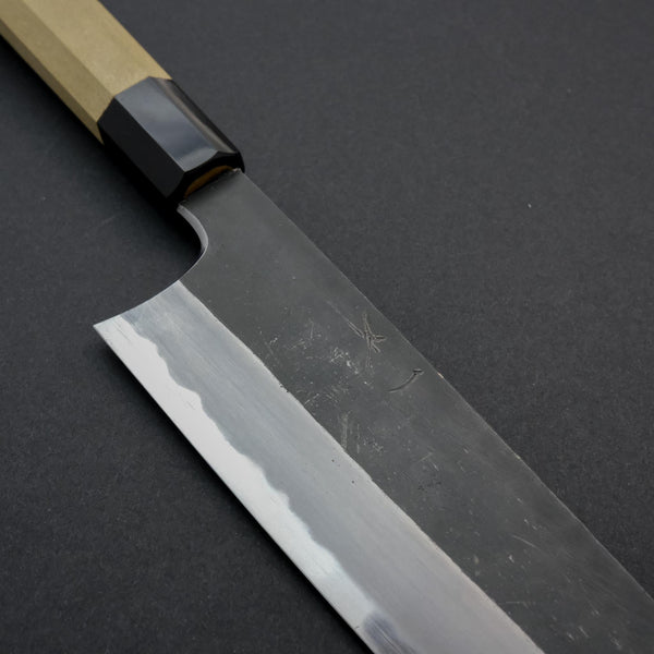 Hitohira Togashi White #2 Kurouchi Gyuto 240mm Ho Wood Handle - Tetogi