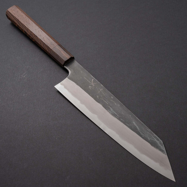 Hitohira Togashi White #2 Kurouchi Kiritsuke Gyuto 210mm Tagayasan Handle - Tetogi