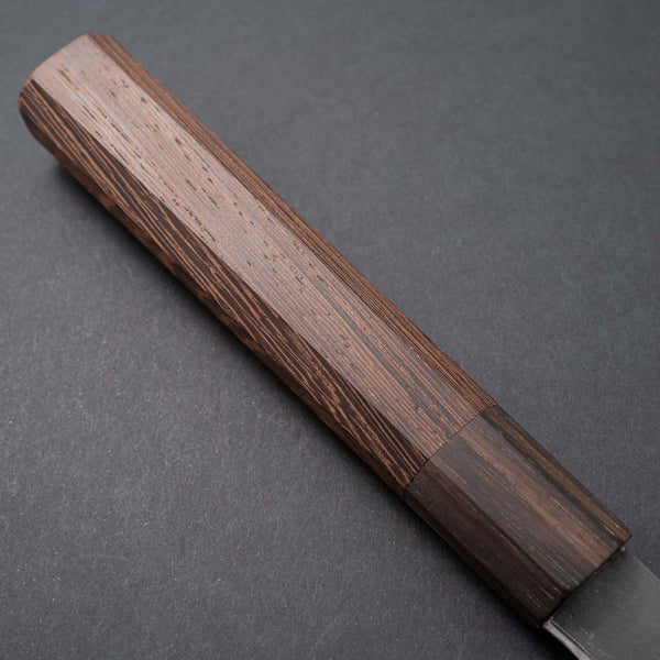 Hitohira Togashi White #2 Kurouchi Kiritsuke Gyuto 210mm Tagayasan Handle - Tetogi
