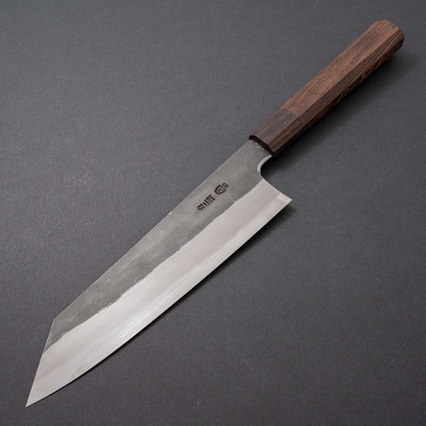 Hitohira Togashi White #2 Kurouchi Kiritsuke Gyuto 210mm Tagayasan Handle - Tetogi