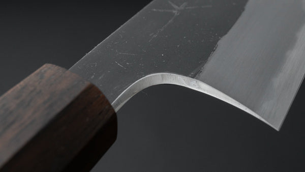 Hitohira Togashi White #2 Kurouchi Santoku Tagayasan Handle