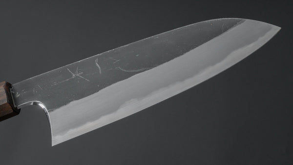 Hitohira Togashi White #2 Kurouchi Santoku Tagayasan Handle