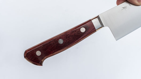 Hitohira TP Gyuto 210mm Wine Pakka Handle - Tetogi