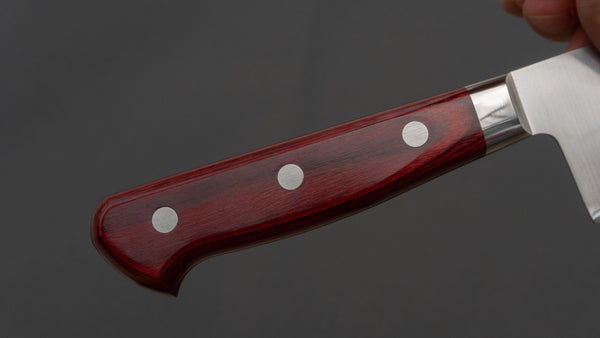 Hitohira TP Santoku 170mm Wine Pakka Handle - Tetogi