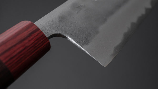 Hitohira YG Nashiji White #2 Nakiri 165mm Wood Handle - Tetogi