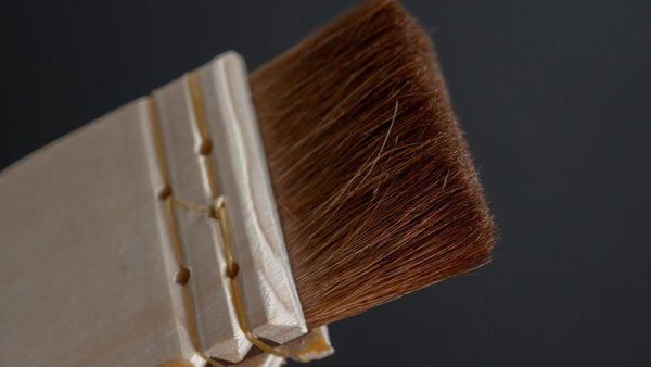 Kanaya Sause Brush 34mm (Horsehair) - Tetogi