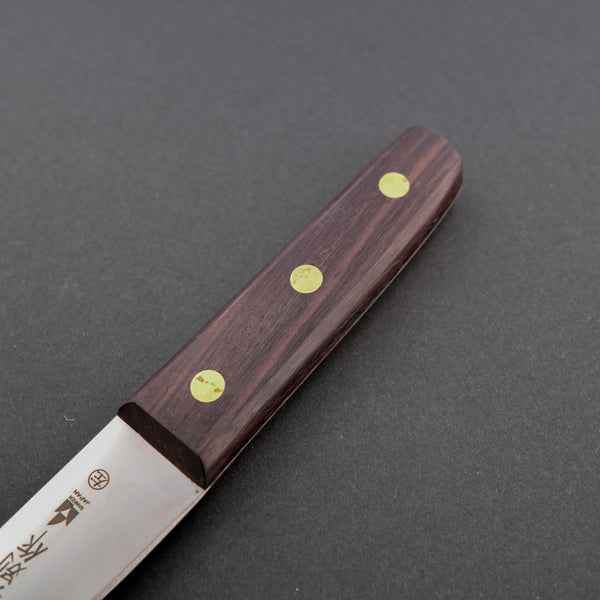 Kanehide Bessaku Left-Handed Honesuki Maru 150mm Wood Handle - Tetogi