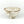 Komon Kotsuji Hakeme Aratsuchi White Mat (mat white brush mark on rough clay) Large Rice Bowl - Tetogi