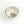 Komon Kotsuji Hakeme Aratsuchi White Mat (mat white brush mark on rough clay) Large Rice Bowl - Tetogi