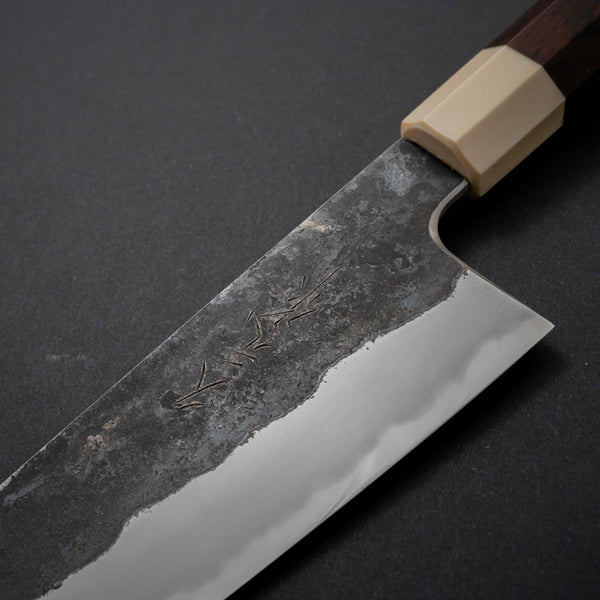 Morihei Hisamoto Kurouchi #6 Gyuto 210mm Riisgaard Handle (Extra Height) - Tetogi