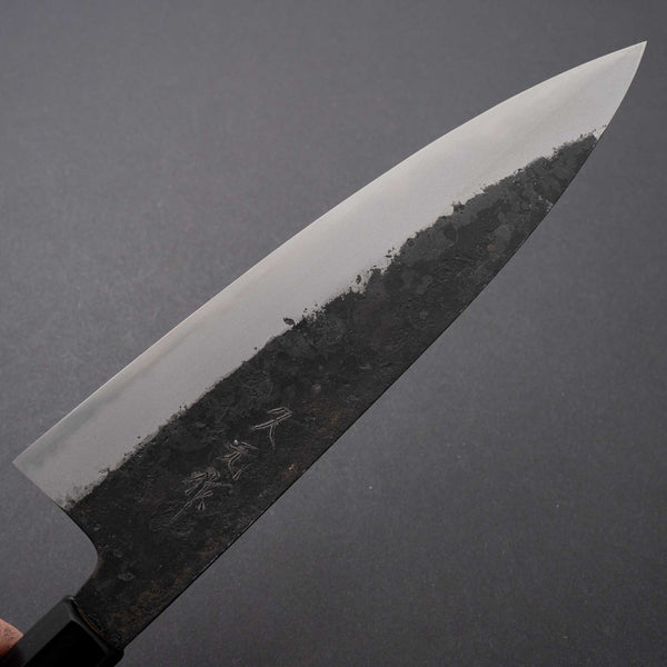 Morihei Hisamoto Kurouchi #6 Gyuto 210mm Walnut Handle (Extra Height) - Tetogi