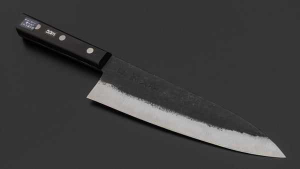 Morihei Hisamoto Kurouchi White #1 Gyuto 180mm Pakka Handle (No Bolster) - Tetogi