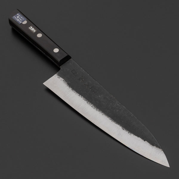 Morihei Hisamoto Kurouchi White #1 Gyuto 180mm Pakka Handle (No Bolster) - Tetogi