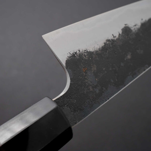 Morihei Hisamoto Kurouchi White #1 Gyuto 180mm Taihei Wenge Handle (Tetogi Custom) - Tetogi